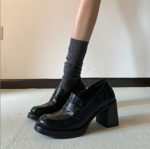 Chunky loafers